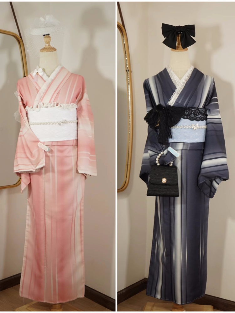 Formal Wear Japan Women - Kadın Japon Stili Resmi Kimono Çift