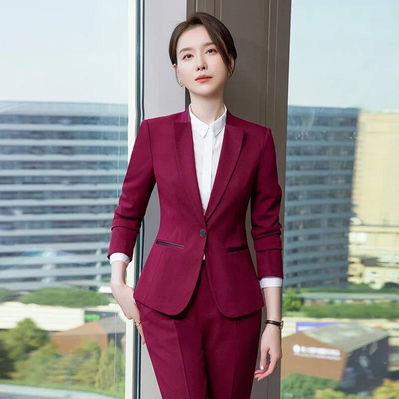 Women'S Formal Wear Pantsuits - Bayanlar Ofis İş Elbisesi Takımları Resmi