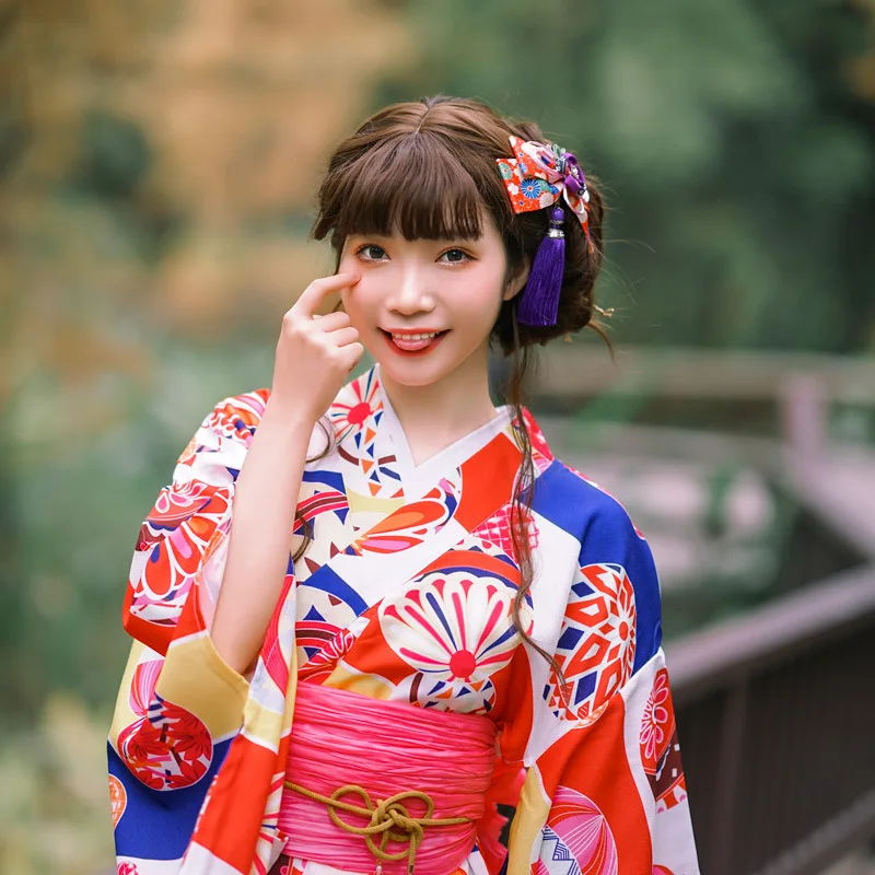 Formal Wear Japan Women - Kadın Japonya Tarzı Geleneksel Kimono Resmi
