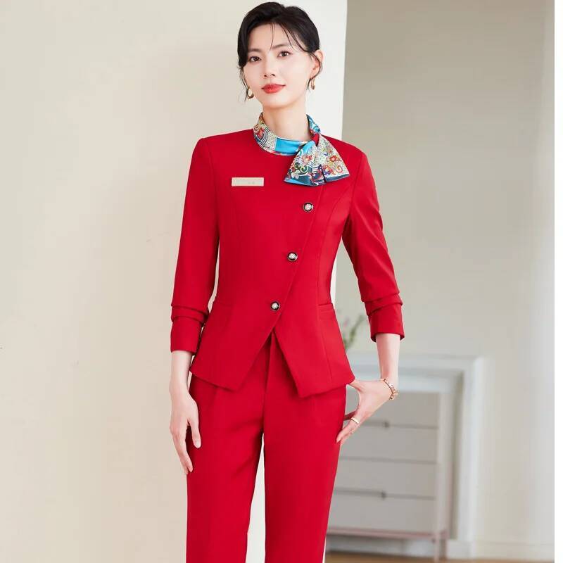Women'S Formal Wear Pantsuits - Artı Boyutu Resmi Zarif Stiller Pantolon