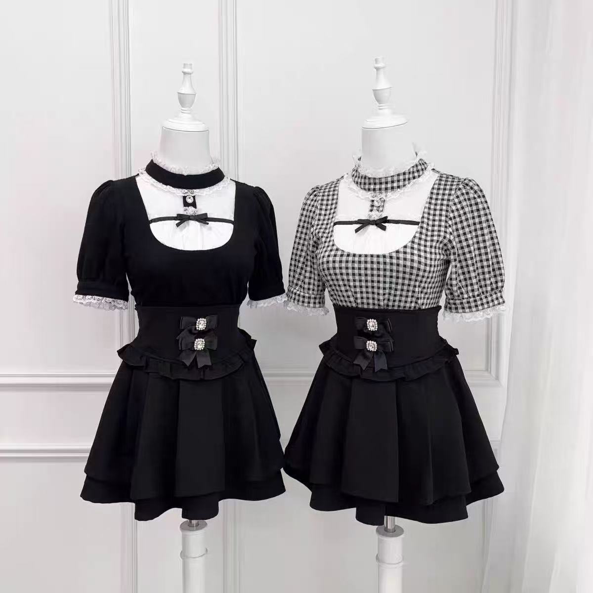 Formal Wear Japan Women - Japon Lolita Bluz Kadın Kawaii Harajuku
