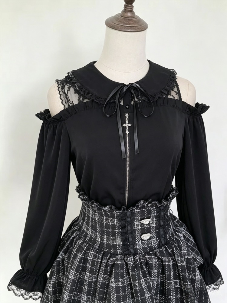 Formal Wear Japan Women - Tatlı JK Bluz Kadın Japon Kawaii