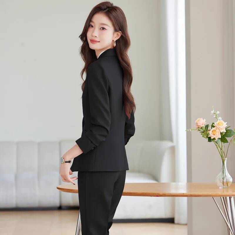 Sonbahar Kış Resmi Üniforma St - Women'S Formal Wear Pantsuits incelemesi ve fiyatı