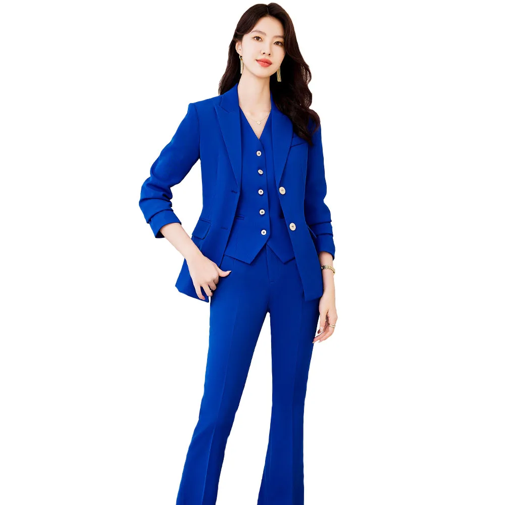 Pop Yüksek Kaliteli Kumaş Resm - Women'S Formal Wear Pantsuits incelemesi ve fiyatı
