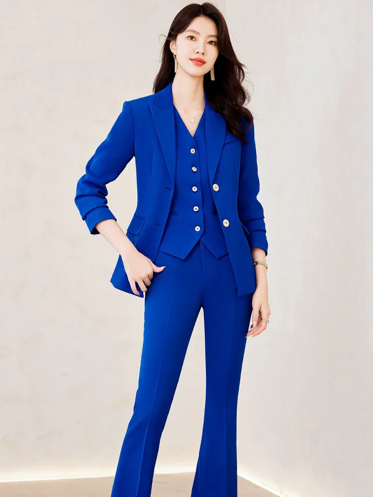 Pop Yüksek Kaliteli Kumaş Resm - Women'S Formal Wear Pantsuits incelemesi ve fiyatı