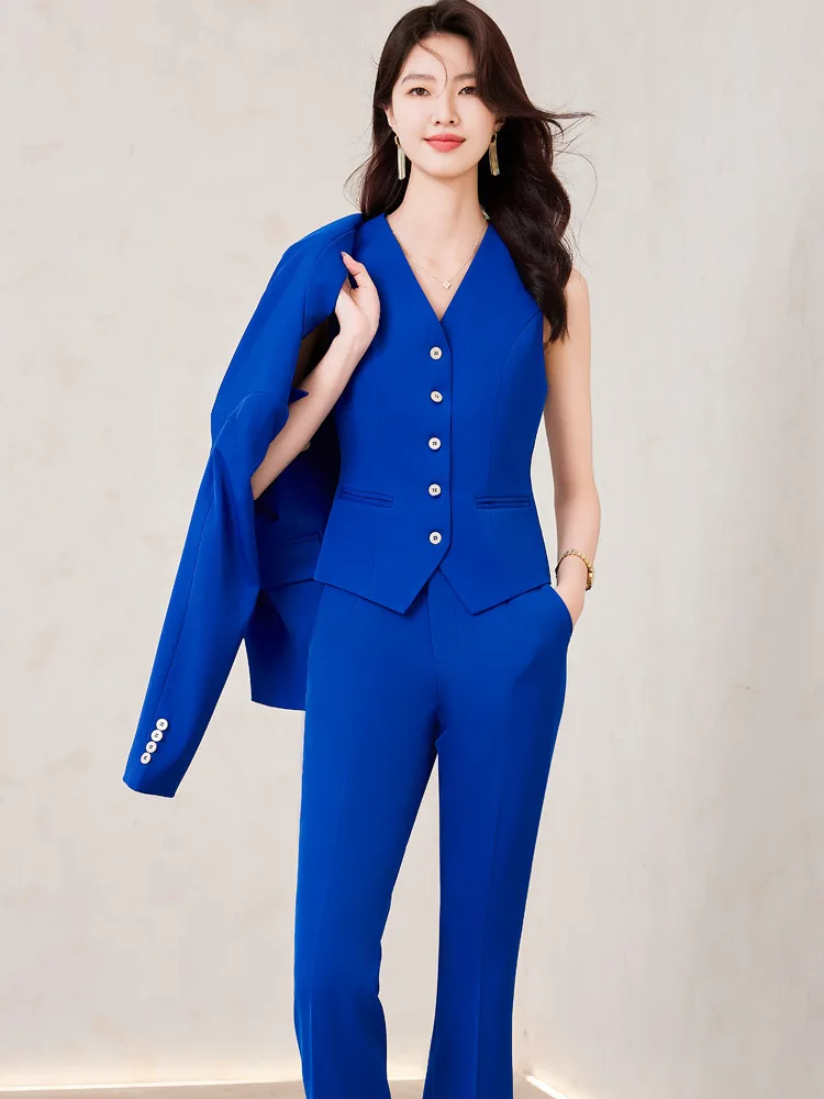 Pop Yüksek Kaliteli Kumaş Resm - Women'S Formal Wear Pantsuits incelemesi ve fiyatı