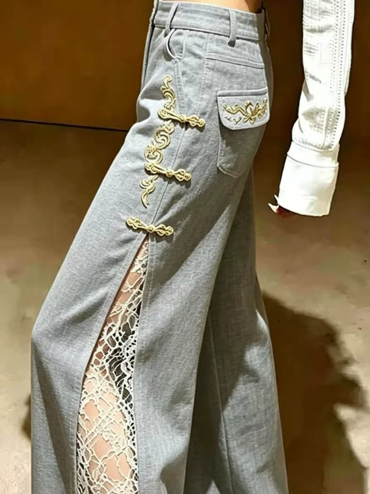 Özel Tasarım Gri Zarif Yüksek  - Tailored Trouser Wide incelemesi ve fiyatı