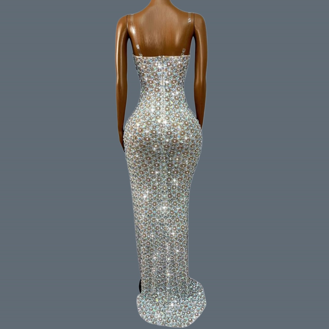 Resmi Straplez Yüksek Yan Yırt - Women Formal Wear Photoshoot incelemesi ve fiyatı