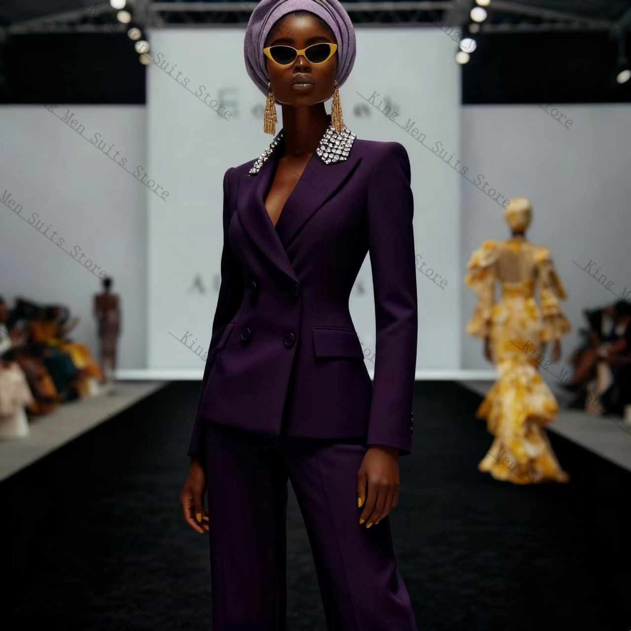 Lüks Kristaller Kadın Takım El - Women Formal Wear Trousers incelemesi ve fiyatı