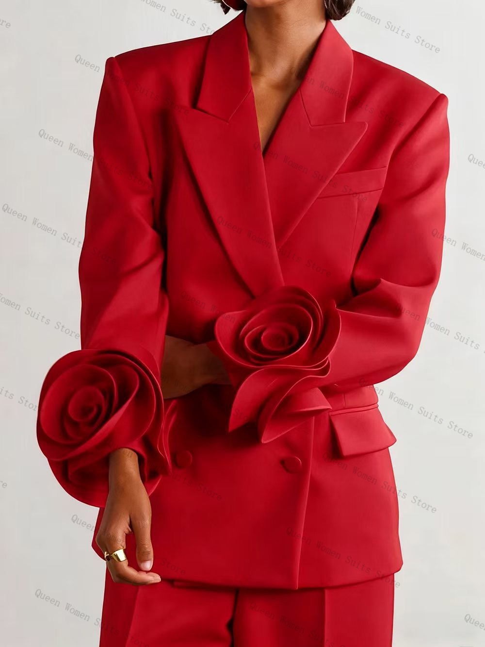 Lüks Kırmızı Kadın Takım Elbis - Women Formal Wear Trousers incelemesi ve fiyatı