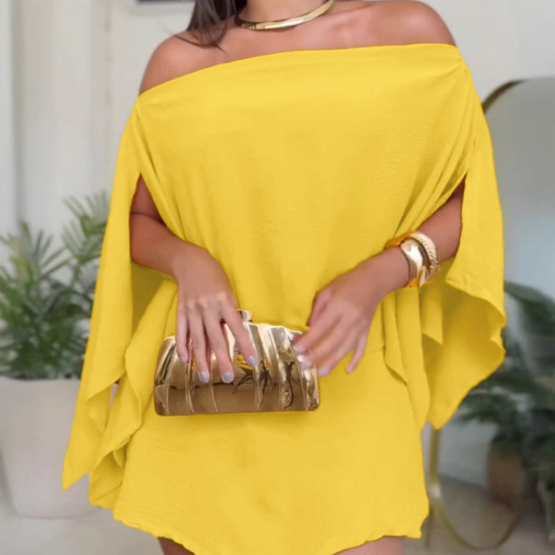 Düz Renk Gevşek Düzensiz Çok Y - Women Formal Wear Types incelemesi ve fiyatı