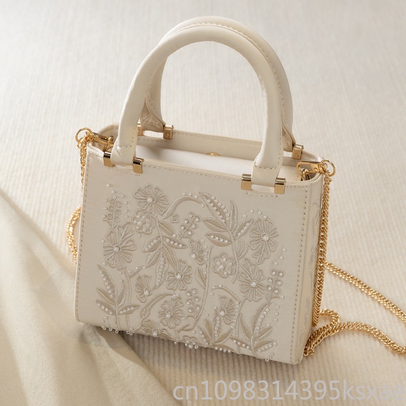 İşlemeli İnci Çanta Vintage Za - Shoulder Bag Structured incelemesi ve fiyatı