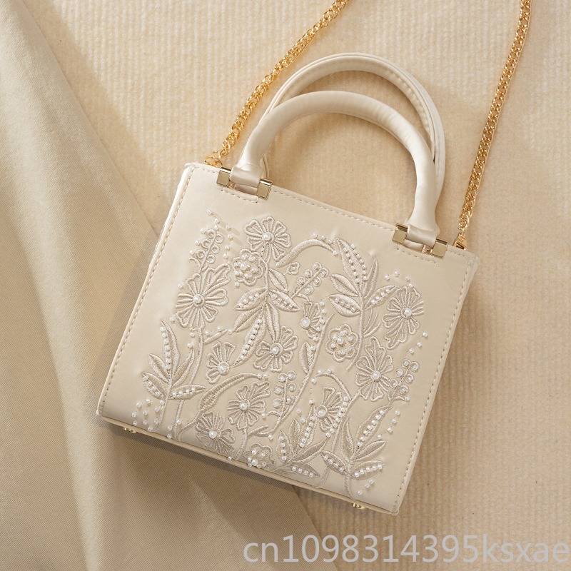 İşlemeli İnci Çanta Vintage Za - Shoulder Bag Structured incelemesi ve fiyatı