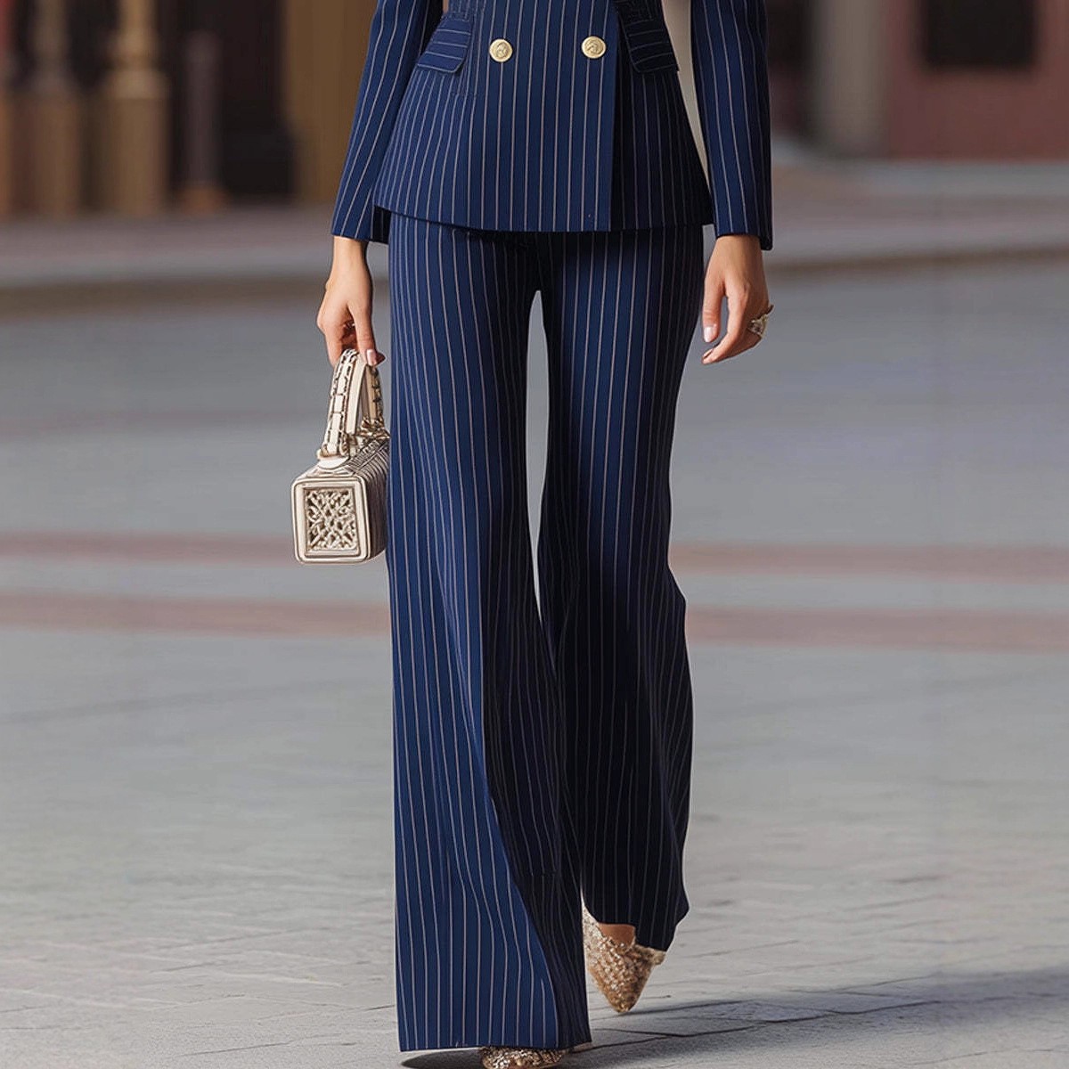 Kadın Takım Elbise Pantolon Ge - Tailored Trouser Wide incelemesi ve fiyatı