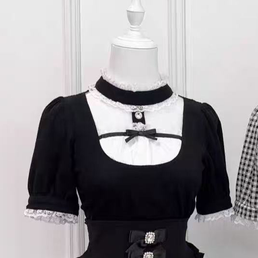 Japon Lolita Bluz Kadın Kawaii - Formal Wear Japan Women incelemesi ve fiyatı