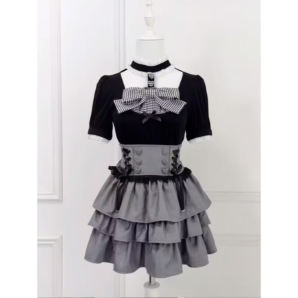 Japon Lolita Bluz Kadın Kawaii - Formal Wear Japan Women incelemesi ve fiyatı