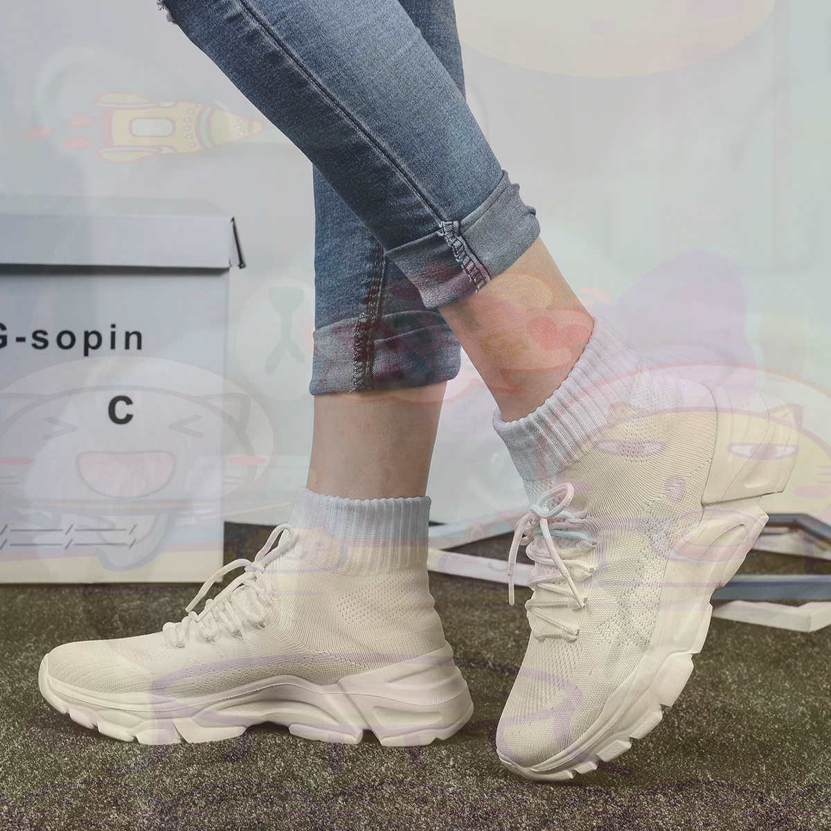 Yüksekliği Artırır Sümer Baske - Formal Women Daily Wear Slippers incelemesi ve fiyatı