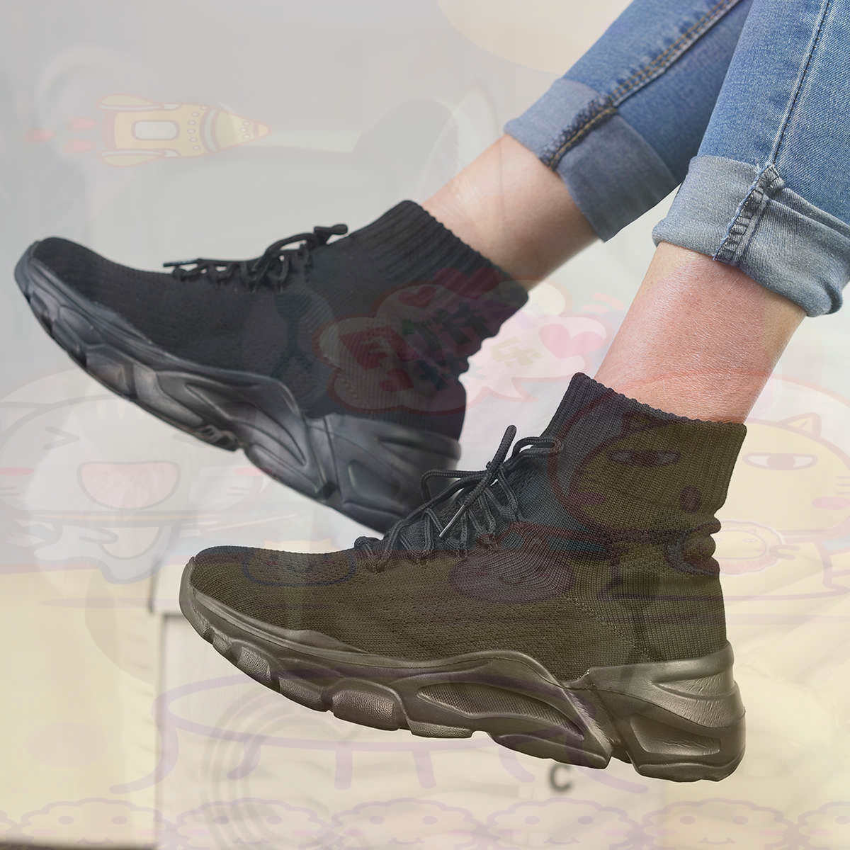 Yüksekliği Artırır Sümer Baske - Formal Women Daily Wear Slippers incelemesi ve fiyatı
