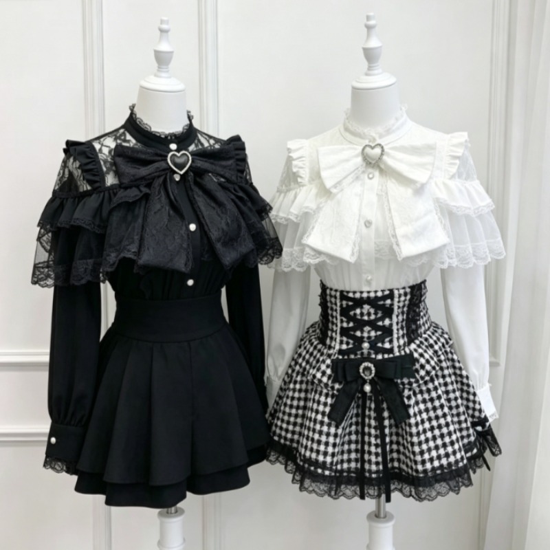 2026 Japon Kawaii Lolita Bluz  - Formal Wear Japan Women incelemesi ve fiyatı